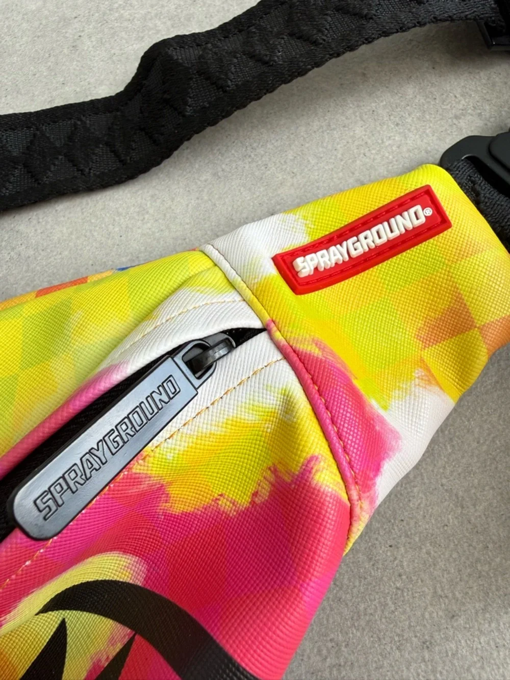 NWT SPRAYGROUND Vivid Livid & Splivid crossbody/waist bag